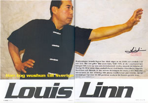 Fighter Magazine nr 2 2005, Intervju med Louis Linn